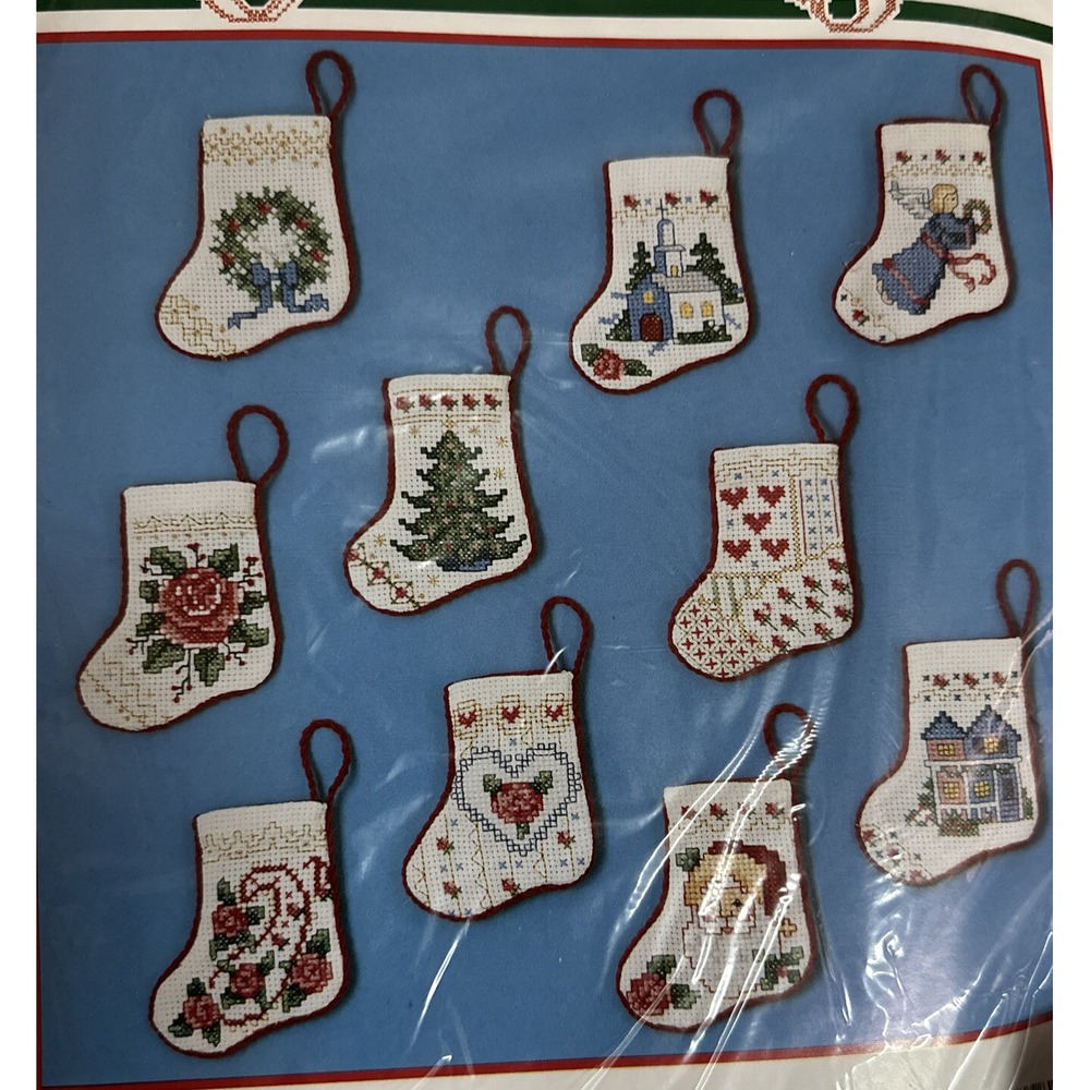 Holiday Cross-Stitch Stocking Kit